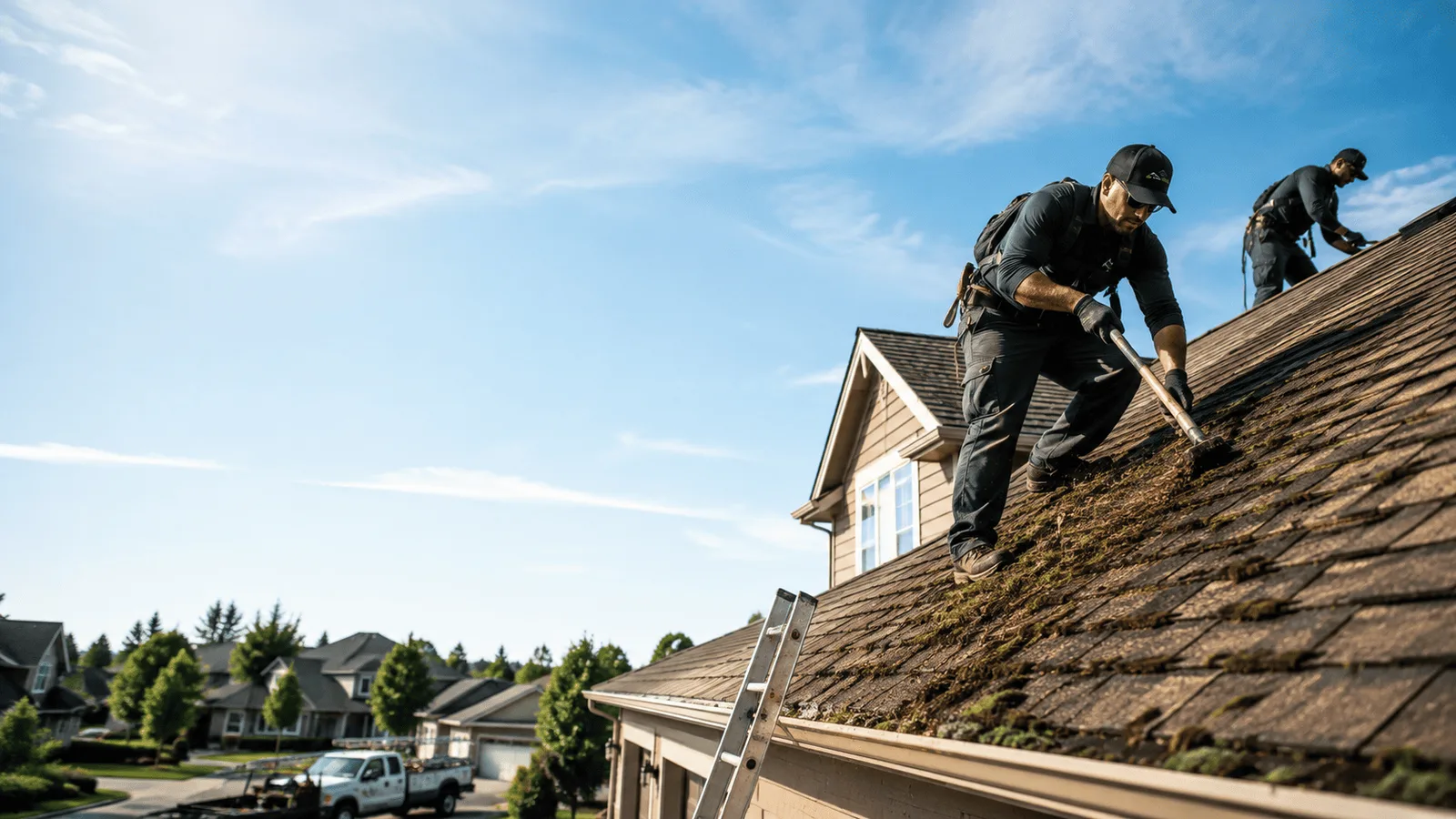 Roof Moss Removal in Marion, CT near me